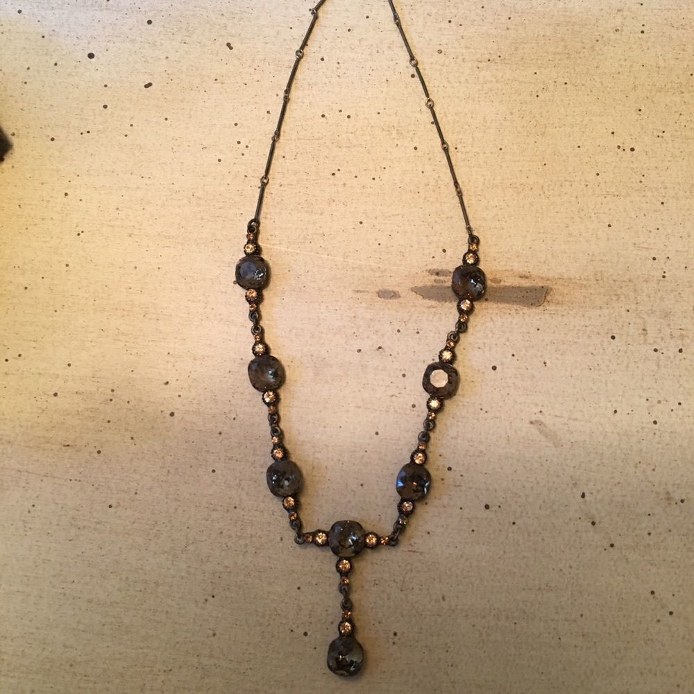 YONI GORGEOUS crystal gem necklace